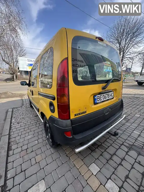 VF1FC09AF29244532 Renault Kangoo 2003 Мінівен 1.46 л. Фото 5