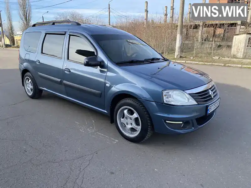 VF1KSRB1546358320 Renault Logan 2011 Универсал 1.6 л. Фото 1