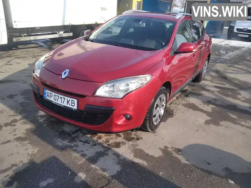 Универсал Renault Megane 2010 1.5 л. Ручная / Механика обл. Запорожская, Запорожье - Фото 1/21