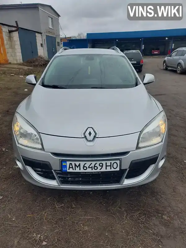 VF1KZ1R0544954555 Renault Megane 2011 Універсал 1.6 л. Фото 6