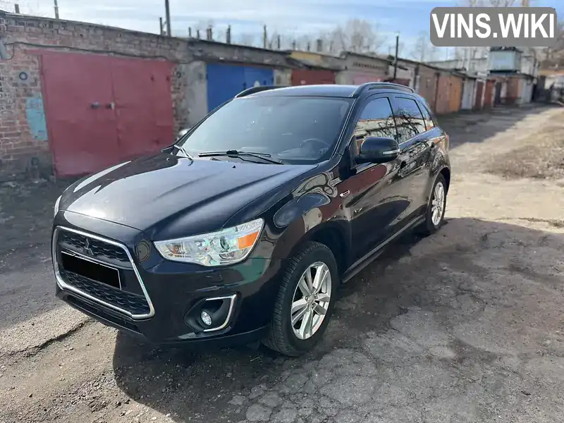 JMBXLGA8WDZ400956 Mitsubishi ASX 2013 Позашляховик / Кросовер 2.3 л. Фото 2