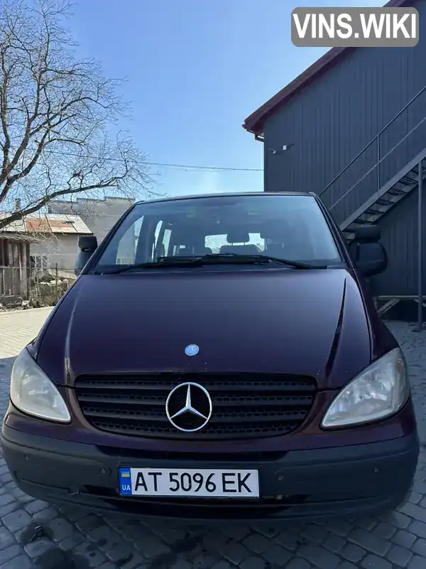 Минивэн Mercedes-Benz Vito 2008 2.15 л. Ручная / Механика обл. Ивано-Франковская, Ивано-Франковск - Фото 1/12