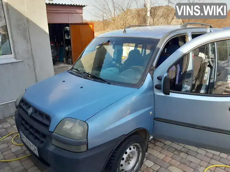 Мінівен Fiat Doblo 2004 1.58 л. Ручна / Механіка обл. Сумська, Ромни - Фото 1/21