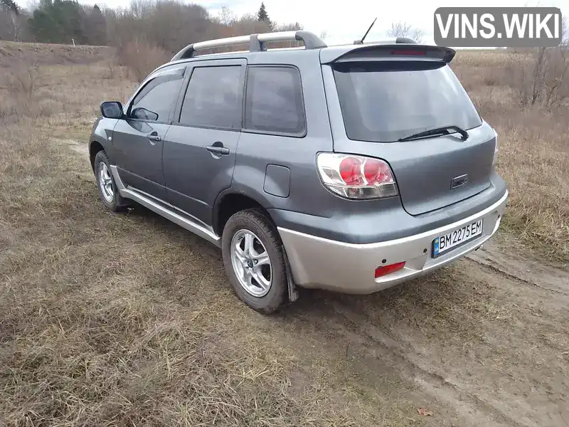 JMBXNCU2W3U000744 Mitsubishi Outlander 2003 Внедорожник / Кроссовер  Фото 5