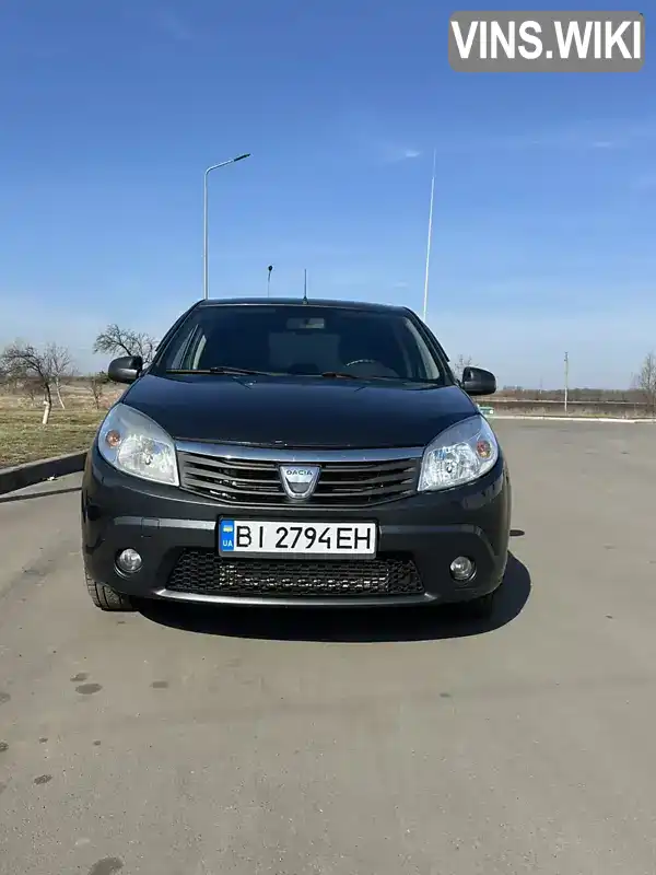 Хэтчбек Dacia Sandero 2012 1.5 л. Ручная / Механика обл. Полтавская, Новые Санжары - Фото 1/16