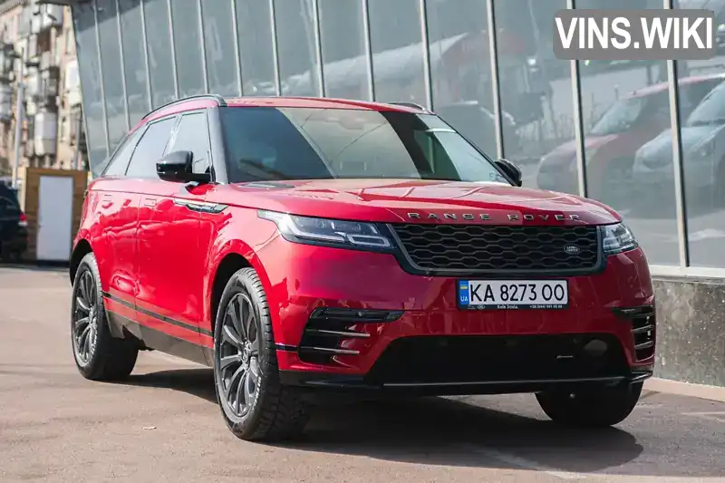 Позашляховик / Кросовер Land Rover Range Rover Velar 2021 2 л. Автомат обл. Київська, Бровари - Фото 1/21