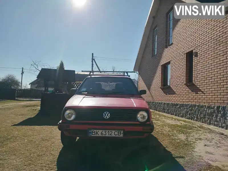 Хэтчбек Volkswagen Golf 1988 1.59 л. Ручная / Механика обл. Волынская, Шацк - Фото 1/9