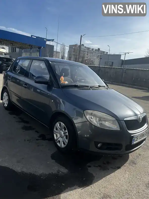 Хетчбек Skoda Fabia 2008 1.39 л. Ручна / Механіка обл. Чернігівська, Чернігів - Фото 1/8