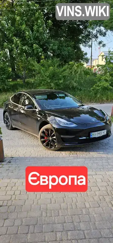 Седан Tesla Model 3 2019 null_content л. Автомат обл. Хмельницкая, Каменец-Подольский - Фото 1/21