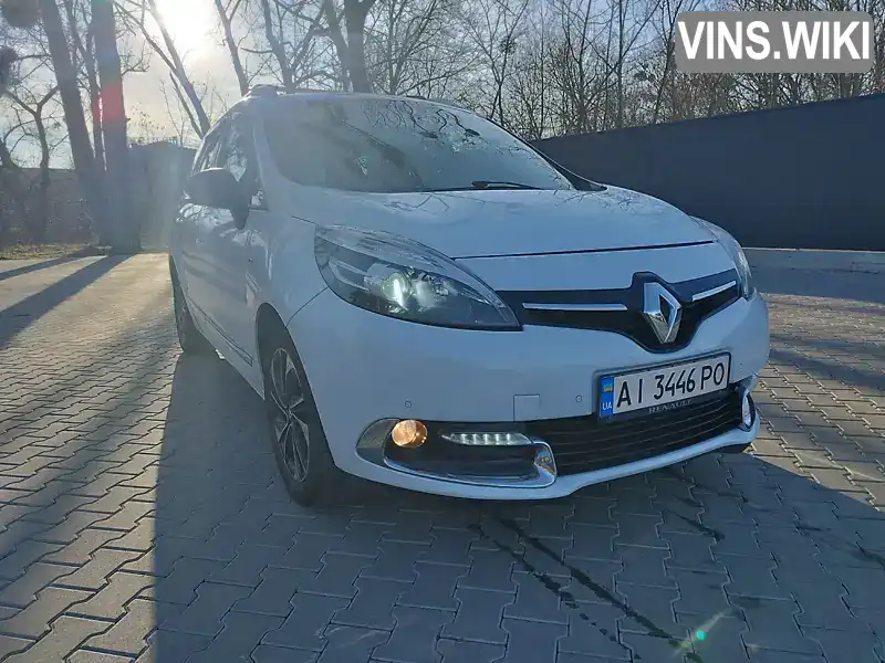 Мінівен Renault Grand Scenic 2014 1.6 л. Ручна / Механіка обл. Чернівецька, Чернівці - Фото 1/20