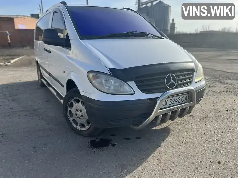 Мінівен Mercedes-Benz Vito 2004 2.2 л. Ручна / Механіка обл. Донецька, Слов'янськ - Фото 1/16