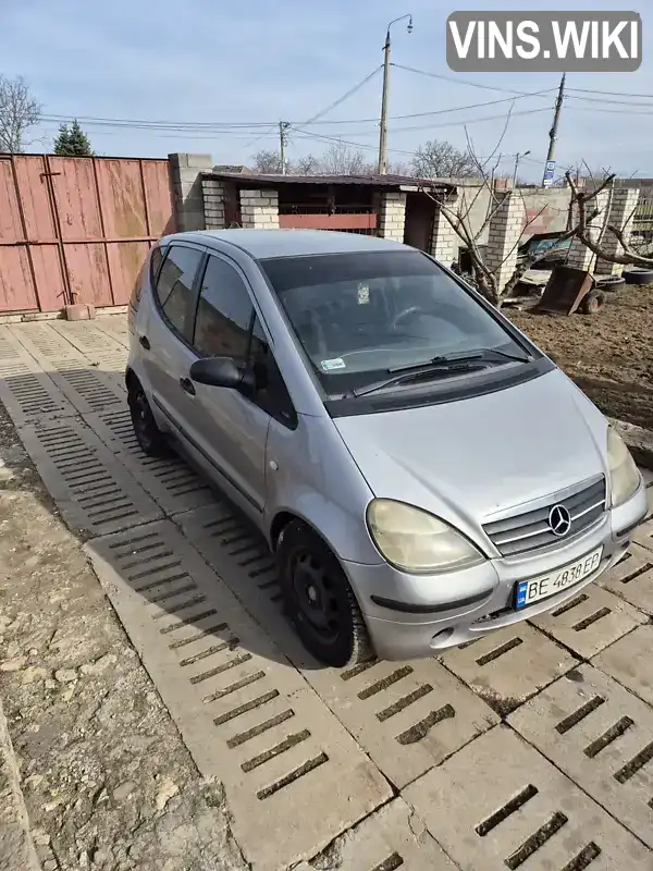 WDB1680071J404239 Mercedes-Benz A-Class 2000 Хетчбек 1.69 л. Фото 1