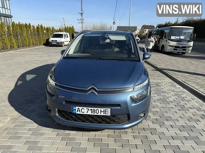 Мікровен Citroen C4 Picasso 2015 1.56 л. Автомат обл. Волинська, Луцьк - Фото 1/21