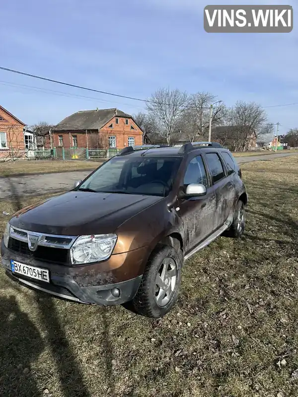 Внедорожник / Кроссовер Dacia Duster 2010 1.6 л. Ручная / Механика обл. Хмельницкая, Хмельницкий - Фото 1/21