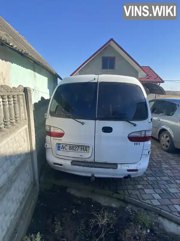 NLJWVH7JP5Z050811 Hyundai H-1 2005 Мінівен 2.5 л. Фото 2