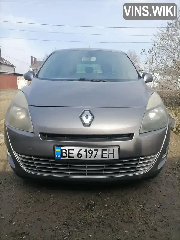 Мінівен Renault Grand Scenic 2010 1.9 л. Ручна / Механіка обл. Миколаївська, Миколаїв - Фото 1/17