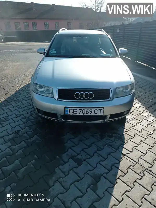 WAUZZZ8E82A270525 Audi A4 2002 Універсал 1.9 л. Фото 4