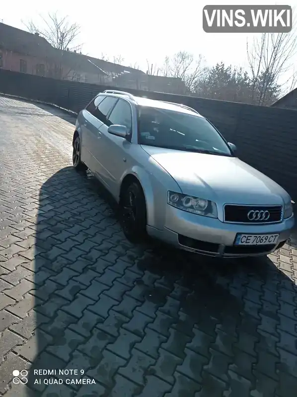 WAUZZZ8E82A270525 Audi A4 2002 Універсал 1.9 л. Фото 6