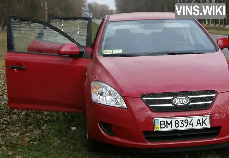 Хетчбек Kia Ceed 2008 1.4 л. Ручна / Механіка обл. Сумська, Суми - Фото 1/8