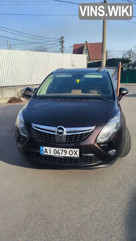 Минивэн Opel Zafira Tourer 2014 1.96 л. Автомат обл. Киевская, Киев - Фото 1/21