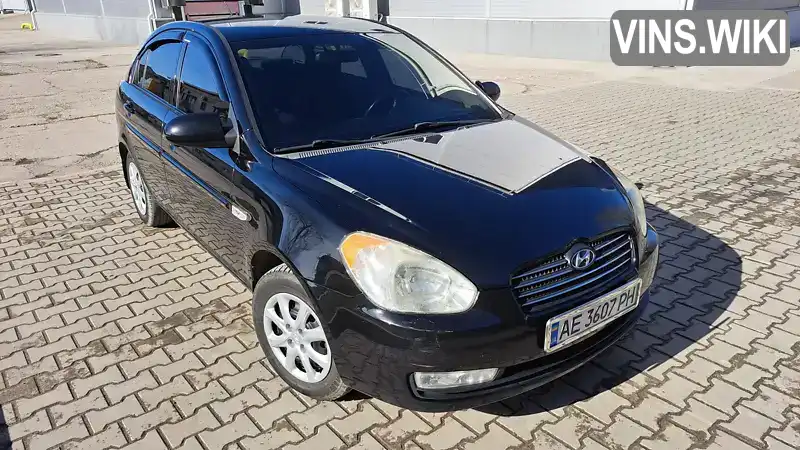 Y6LCN41CP8L005386 Hyundai Accent 2008 Седан 1.6 л. Фото 1