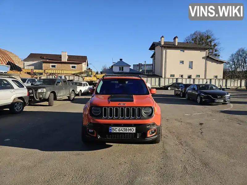 ZACCJBBT1GPD90494 Jeep Renegade 2016 Внедорожник / Кроссовер 2.36 л. Фото 2