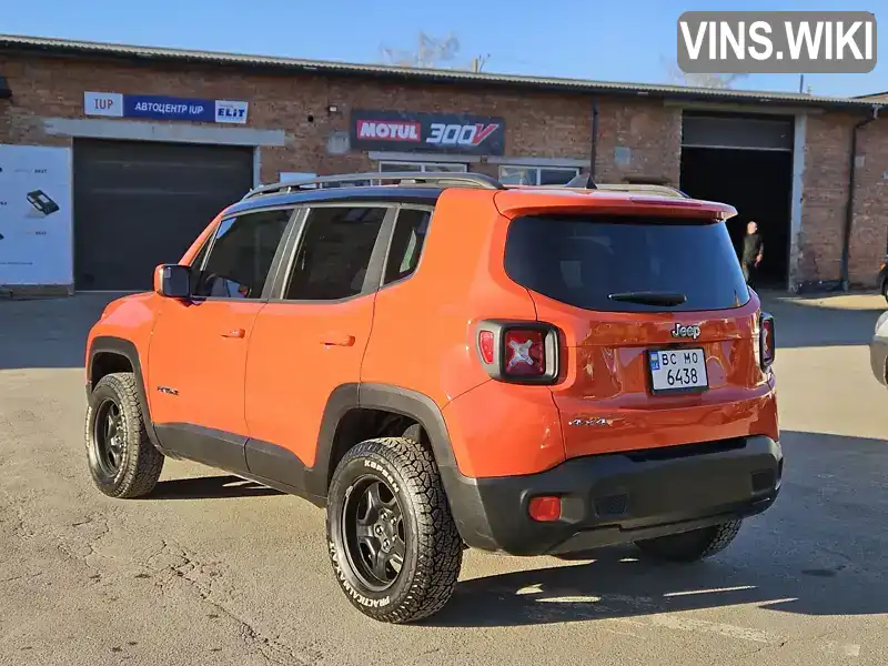 ZACCJBBT1GPD90494 Jeep Renegade 2016 Внедорожник / Кроссовер 2.36 л. Фото 8