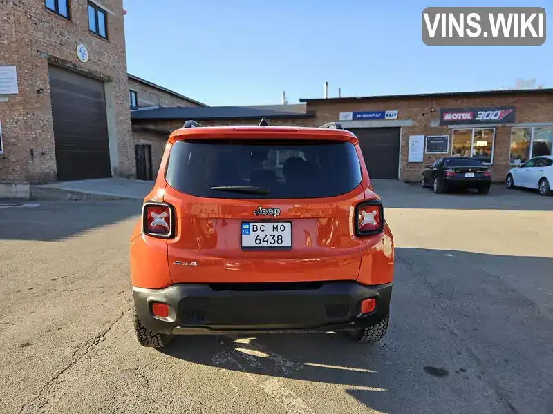 ZACCJBBT1GPD90494 Jeep Renegade 2016 Внедорожник / Кроссовер 2.36 л. Фото 9