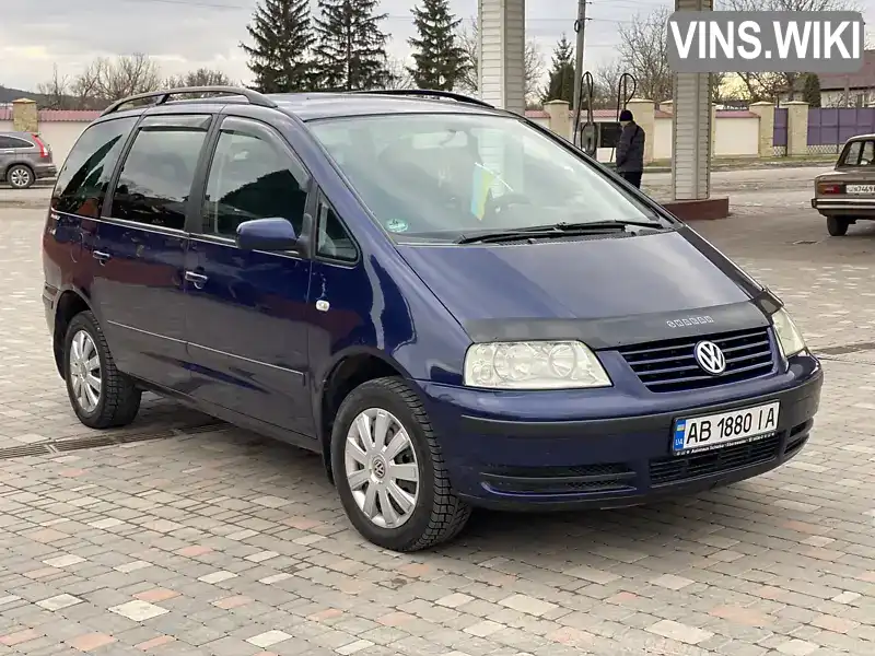 WVWZZZ7MZ2V044335 Volkswagen Sharan 2002 Минивэн 2 л. Фото 2