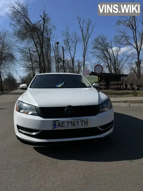 Седан Volkswagen Passat 2013 2.5 л. Автомат обл. Дніпропетровська, Кривий Ріг - Фото 1/10