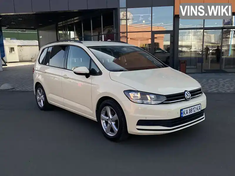 Микровэн Volkswagen Touran 2016 1.97 л. Автомат обл. Киевская, Киев - Фото 1/21