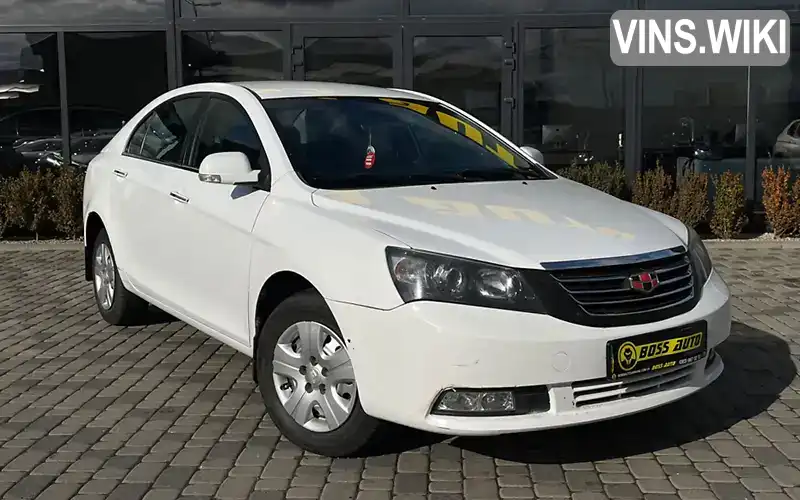 Седан Geely Emgrand 7 (EC7) 2014 1.5 л. Ручна / Механіка обл. Закарпатська, Мукачево - Фото 1/21