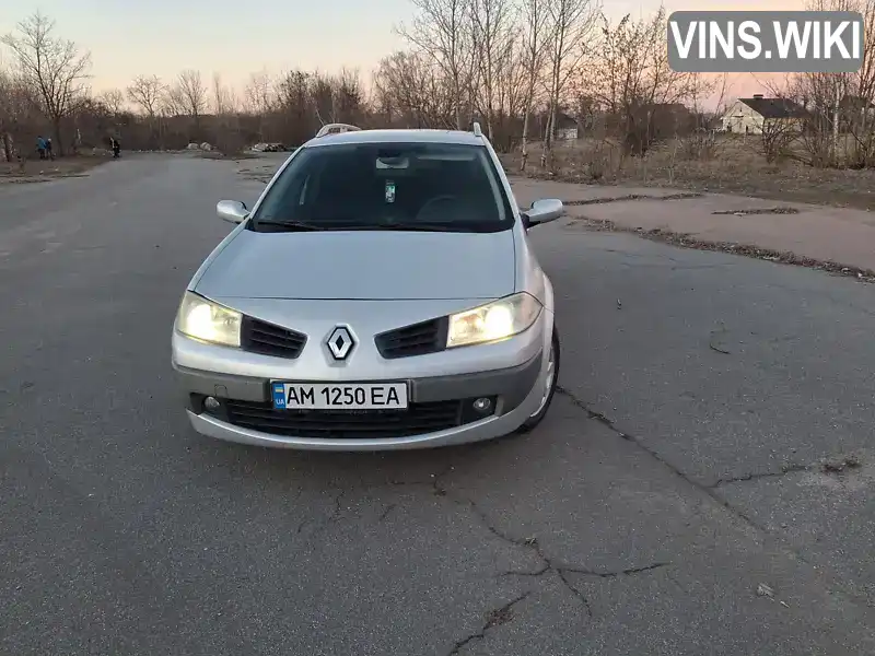 Универсал Renault Megane 2007 1.9 л. Ручная / Механика обл. Житомирская, Бердичев - Фото 1/17