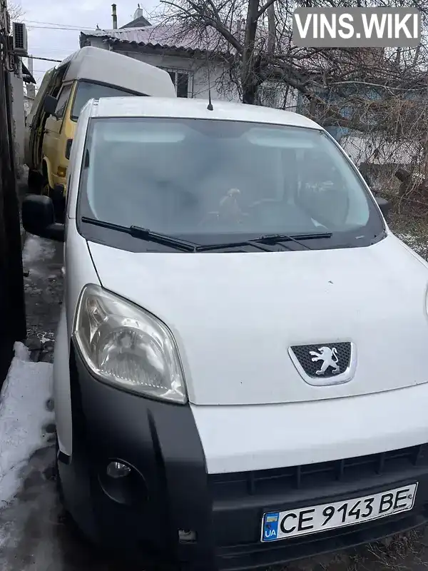 Мінівен Peugeot Bipper 2012 1.2 л. Ручна / Механіка обл. Чернівецька, Чернівці - Фото 1/9