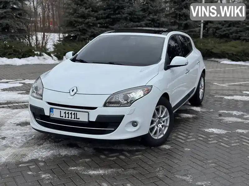 Хэтчбек Renault Megane 2010 1.6 л. Ручная / Механика обл. Харьковская, Краснокутск - Фото 1/21