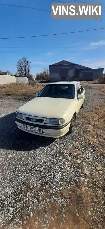 Седан Opel Vectra 1989 1.7 л. Ручная / Механика обл. Тернопольская, Бучач - Фото 1/21