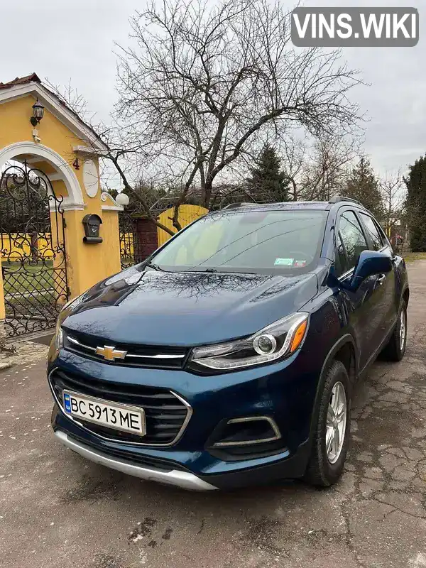 3GNCJPSB0KL244424 Chevrolet Trax 2018 Позашляховик / Кросовер 1.36 л. Фото 5