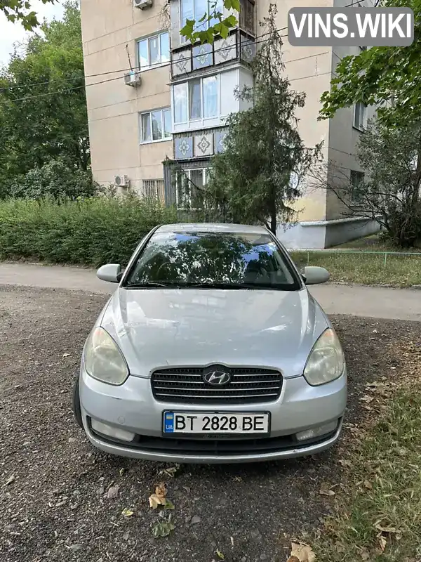 Седан Hyundai Accent 2008 null_content л. Ручная / Механика обл. Одесская, Черноморск (Ильичевск) - Фото 1/7