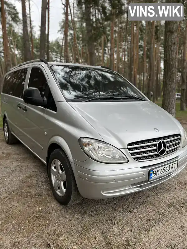 Мінівен Mercedes-Benz Vito 2008 2.2 л. Ручна / Механіка обл. Сумська, Ромни - Фото 1/21