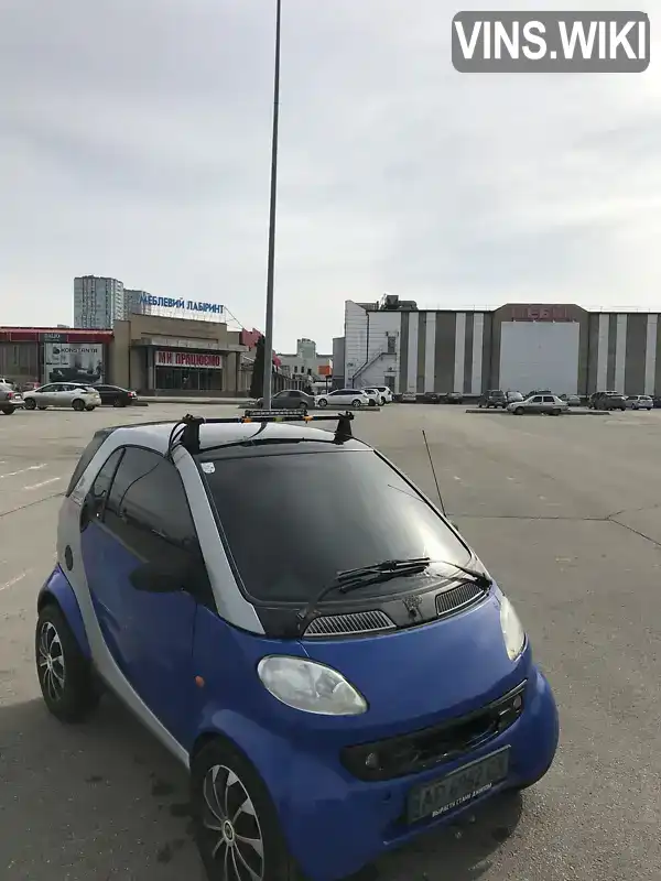 Купе Smart Fortwo 1999 null_content л. Робот обл. Харьковская, Харьков - Фото 1/14