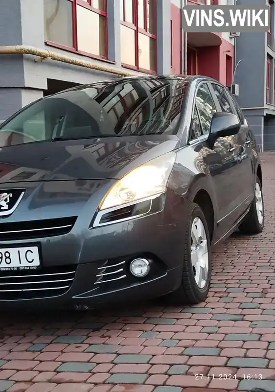 Мікровен Peugeot 5008 2010 1.6 л. Ручна / Механіка обл. Івано-Франківська, Калуш - Фото 1/8