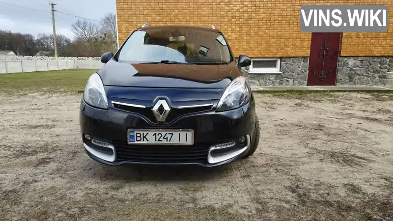 Мінівен Renault Grand Scenic 2014 1.5 л. Автомат обл. Рівненська, Острог - Фото 1/20