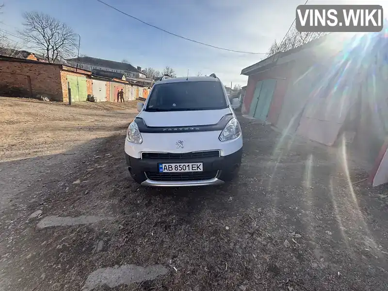 VF37J9HP0EN529163 Peugeot Partner 2014 Мінівен 1.56 л. Фото 1