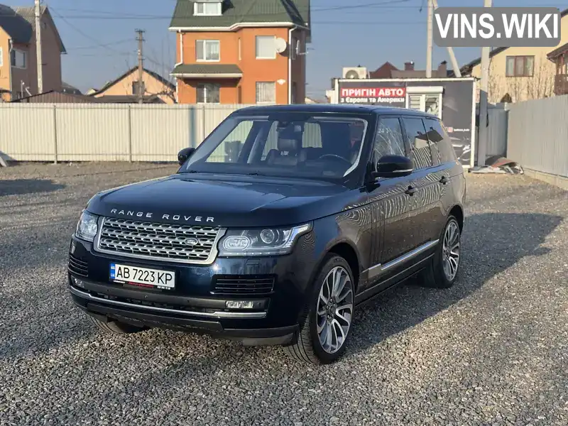 Внедорожник / Кроссовер Land Rover Range Rover 2016 5 л. Автомат обл. Киевская, Киев - Фото 1/21