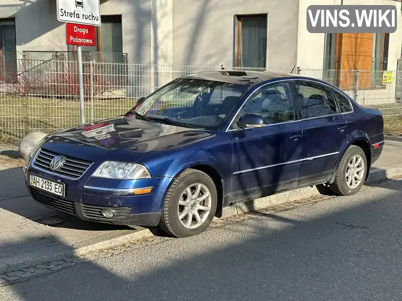 Седан Volkswagen Passat 2004 1.78 л. Ручная / Механика обл. Львовская, Львов - Фото 1/9