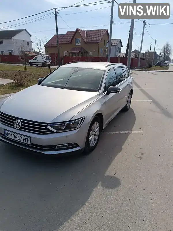 Універсал Volkswagen Passat 2019 2 л. Автомат обл. Житомирська, Звягель - Фото 1/21