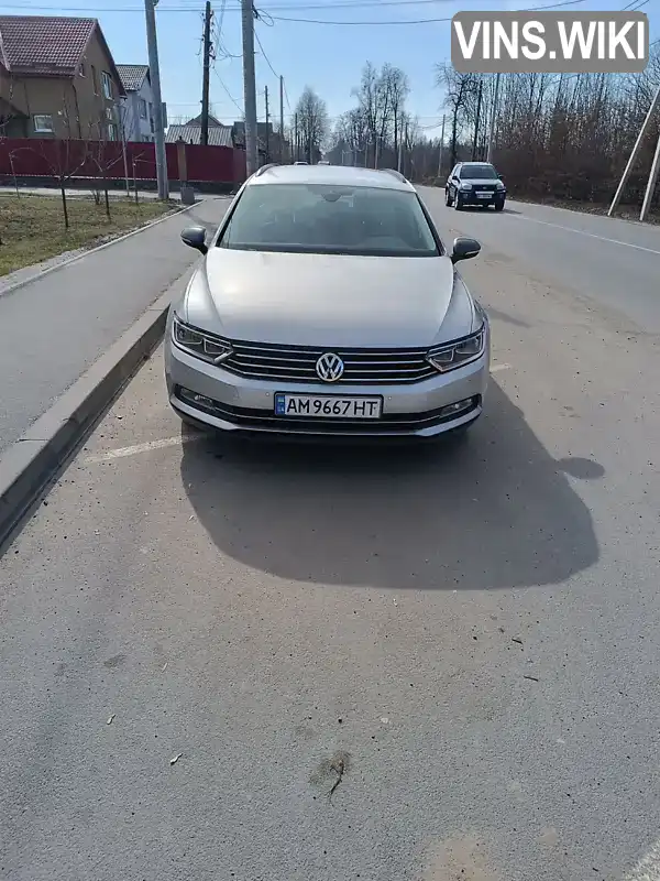 WVWZZZ3CZKE065392 Volkswagen Passat 2019 Універсал 2 л. Фото 2