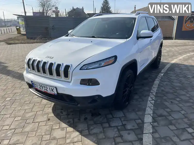 Позашляховик / Кросовер Jeep Cherokee 2014 3.24 л. Автомат обл. Полтавська, Полтава - Фото 1/21