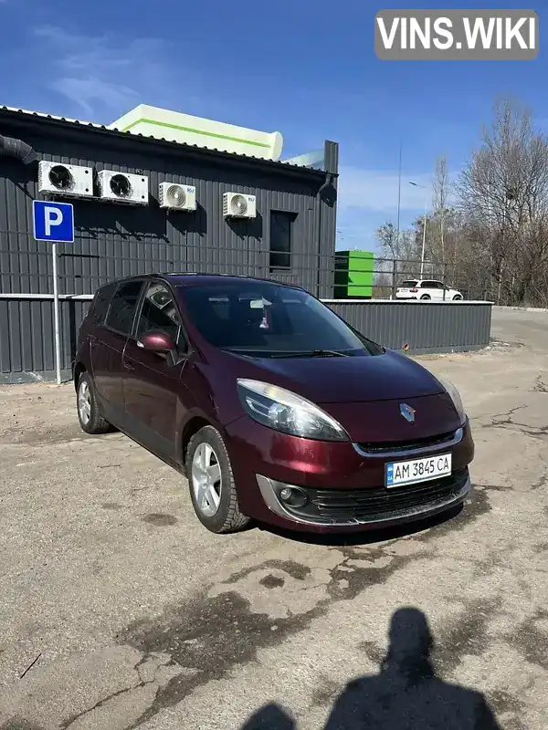 VF1JZ14B647587804 Renault Grand Scenic 2012 Мінівен 1.5 л. Фото 8