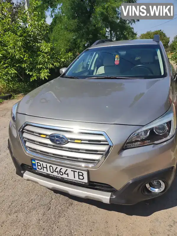 4S4BSACC5H3407977 Subaru Outback 2017 Универсал 2.5 л. Фото 1